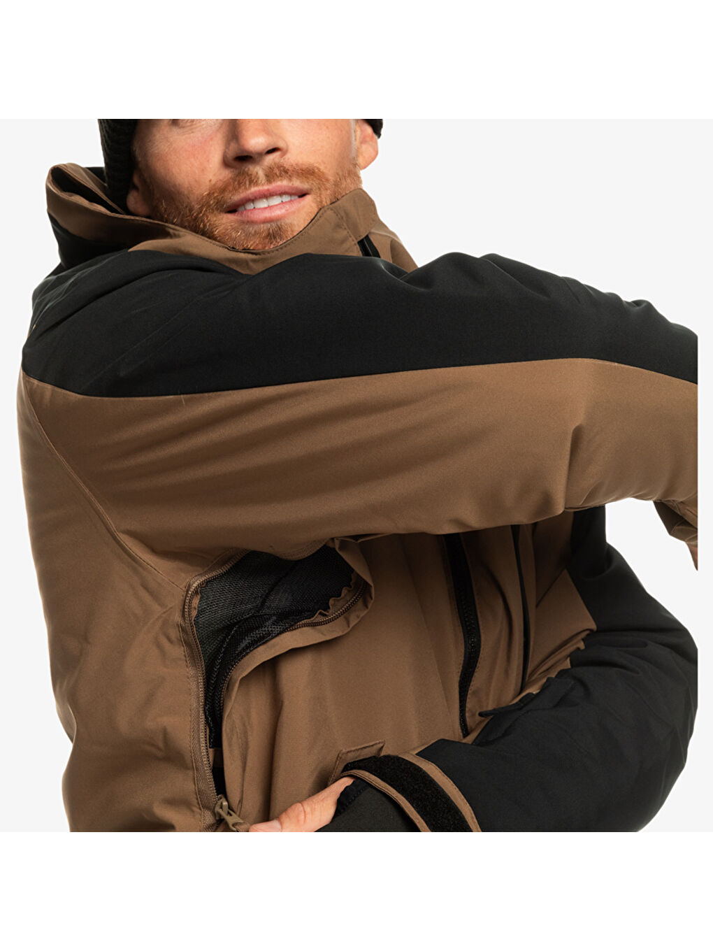 Mission Block Jk Erkek Kahverengi Snowboard Kayak Montu-5