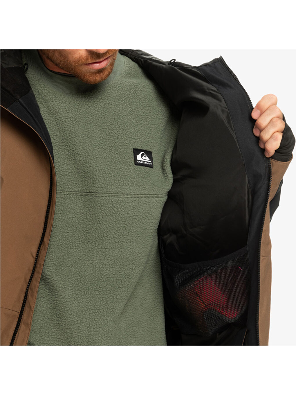 Mission Block Jk Erkek Kahverengi Snowboard Kayak Montu-8