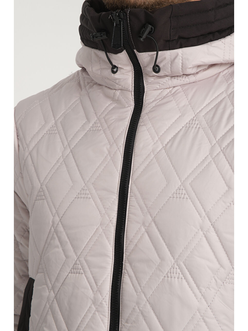 Bej Unisex Şişme Mont 5018-2