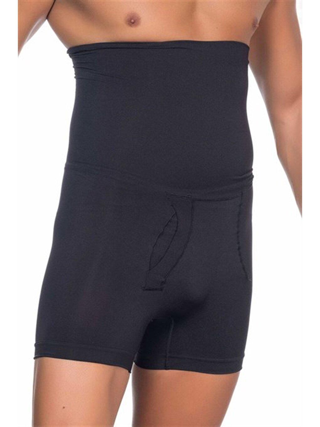 C11005 Erkek Boxer Korse Siyah-1