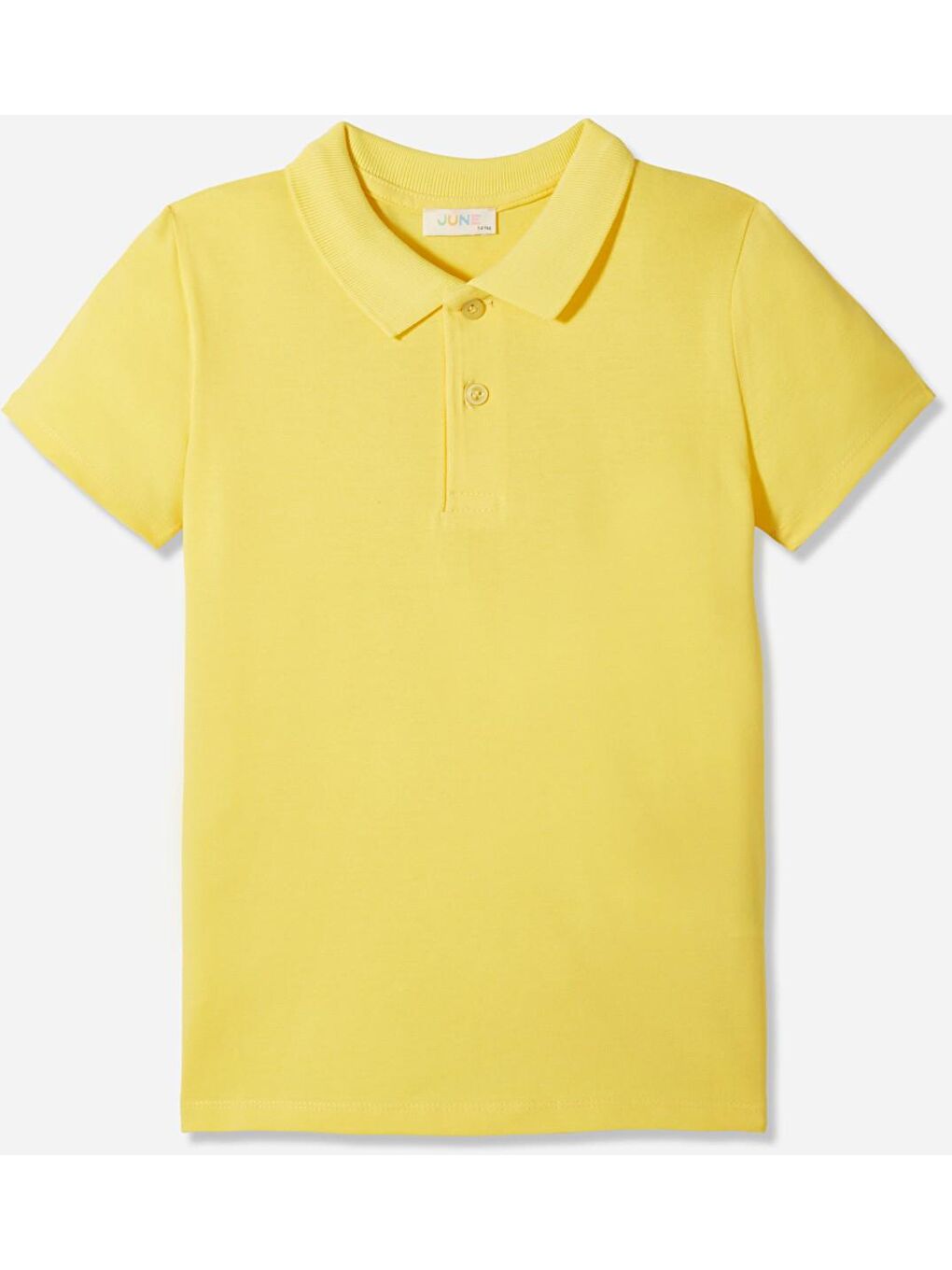 Sarı Çocuk Polo Yaka Tshirt