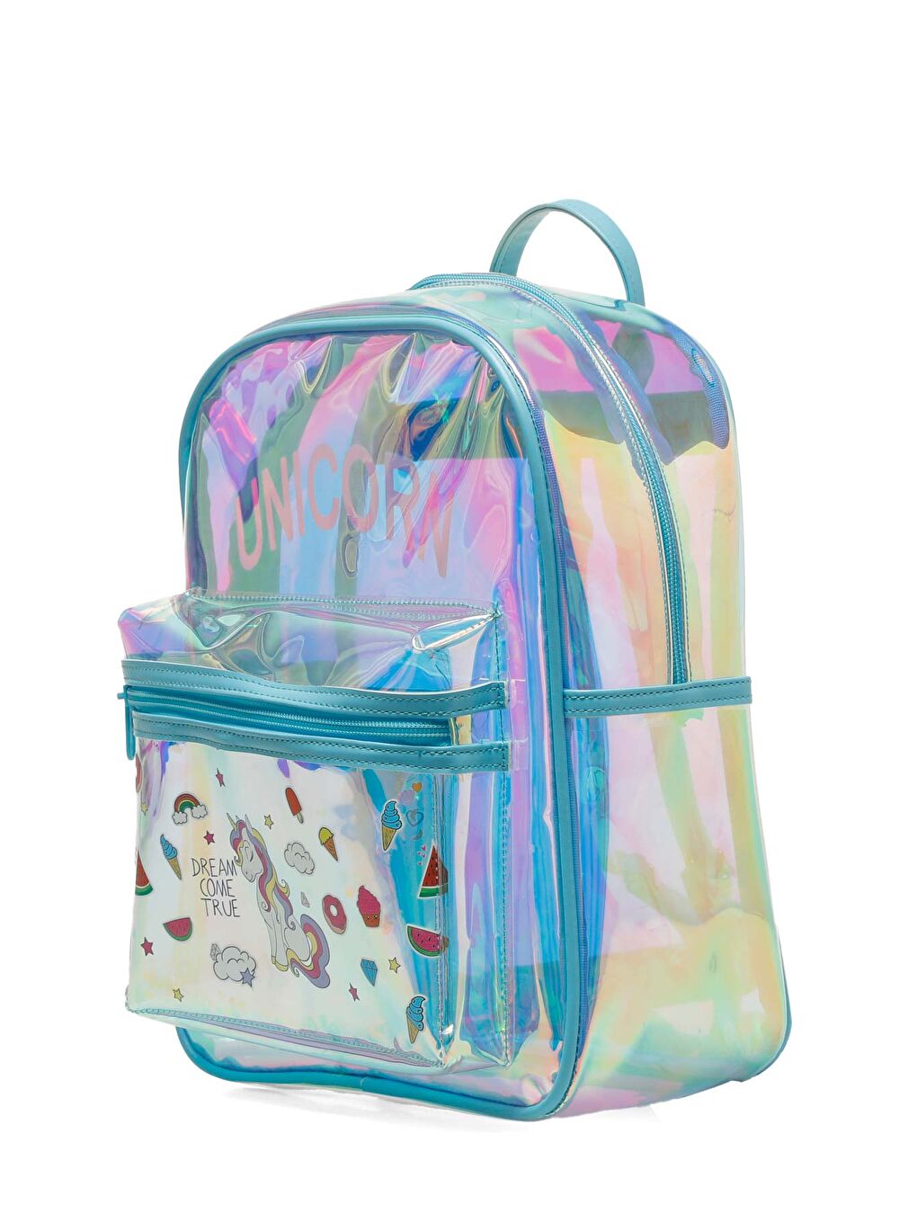 Karışık HOLOGRAM 5FX Çok Renkli Kız Çocuk Sırt Çantası-1