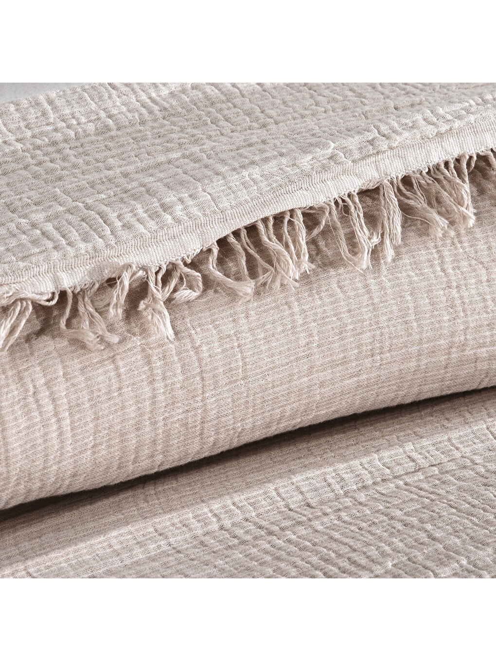 Home Sofia Müslin Pike 200x220 Cm-Bej-1
