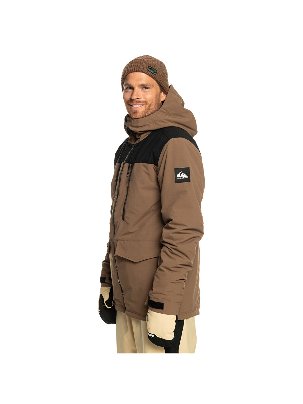 Fairbanks Erkek Kahverengi Snowboard Kayak Montu-3