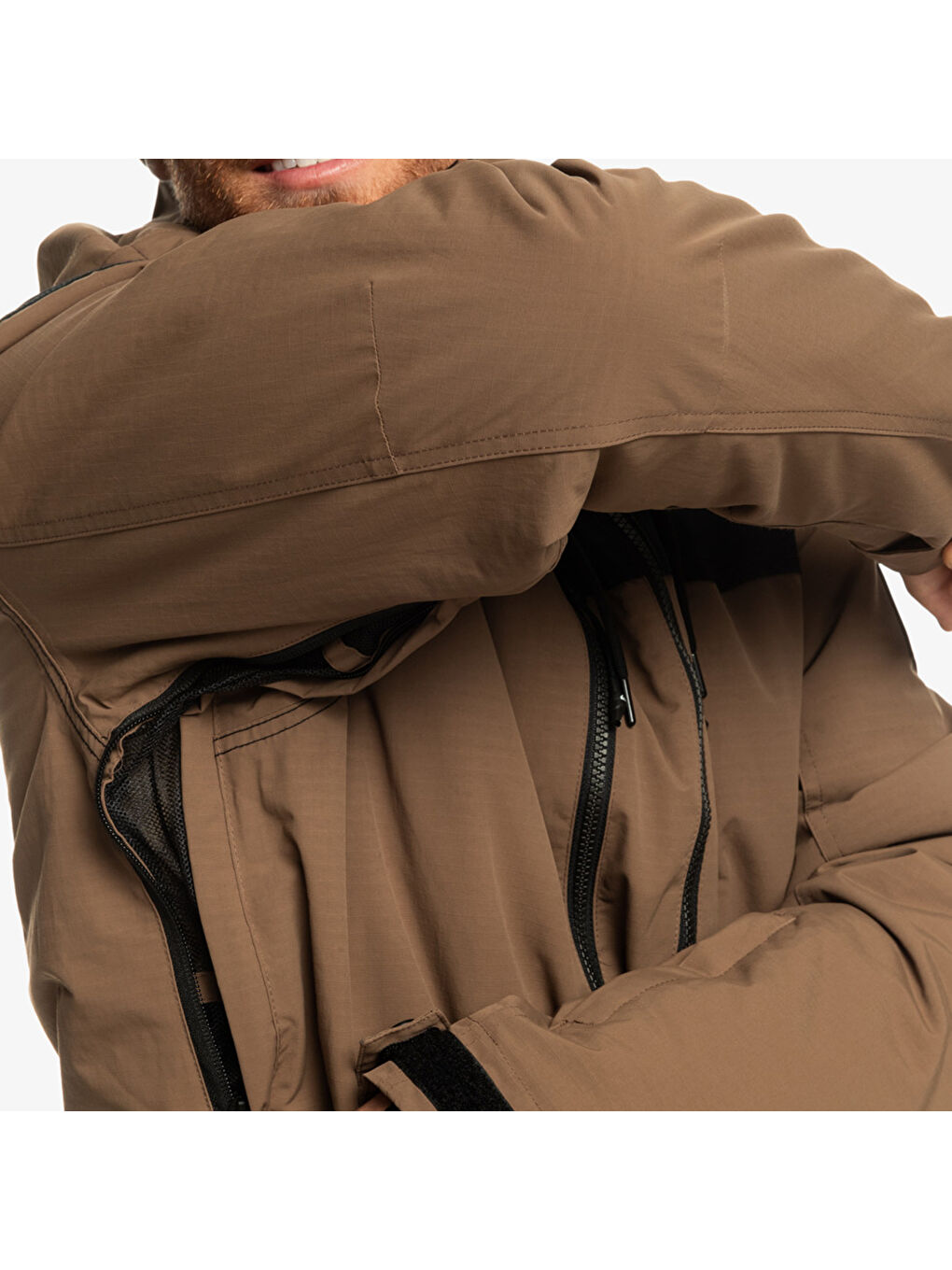 Fairbanks Erkek Kahverengi Snowboard Kayak Montu-5