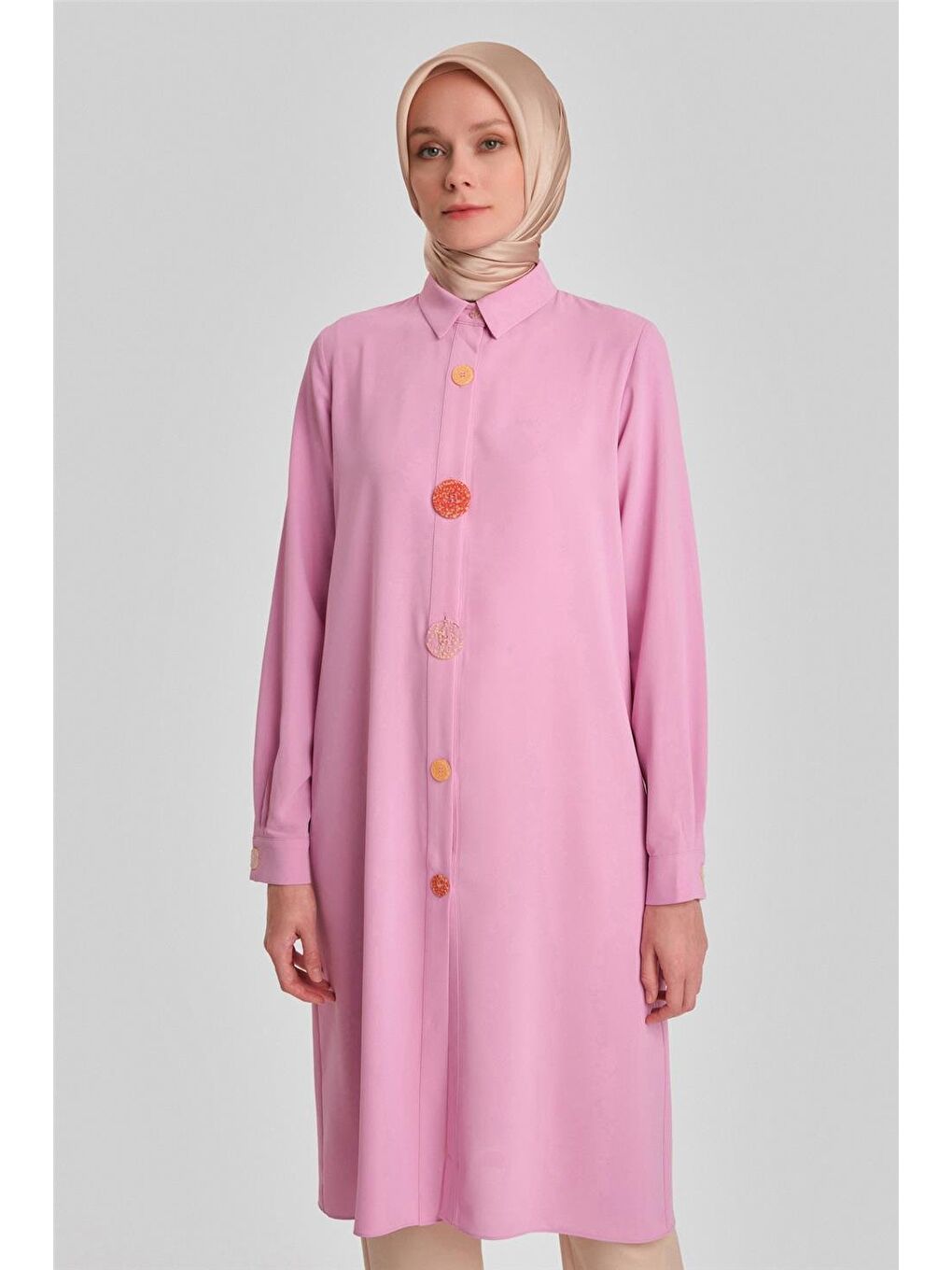 Pembe Tunik Ort4208 Sümbül-2