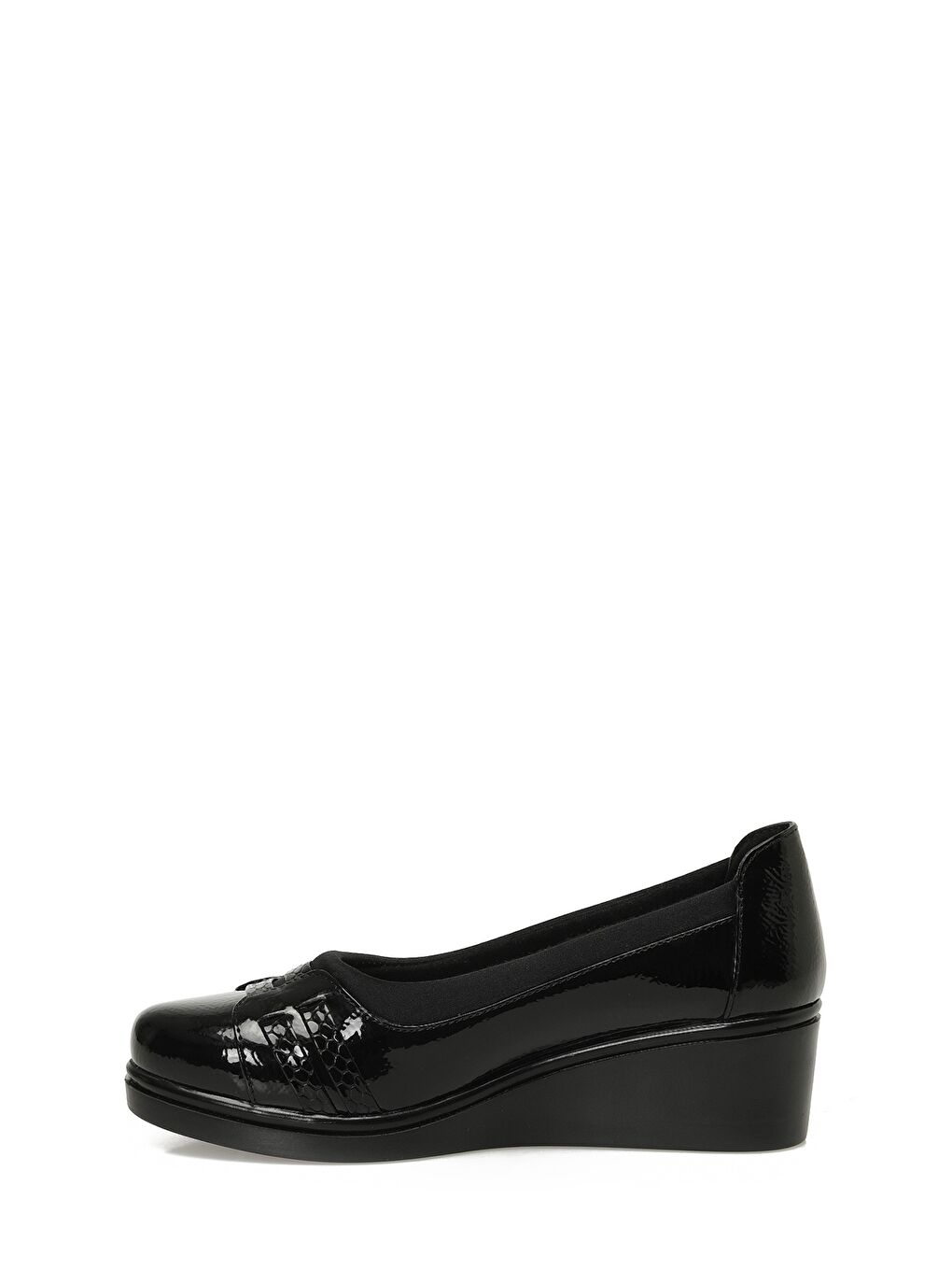 167022.RZ5PR Siyah Kadın Dolgu Ayakkabı-2