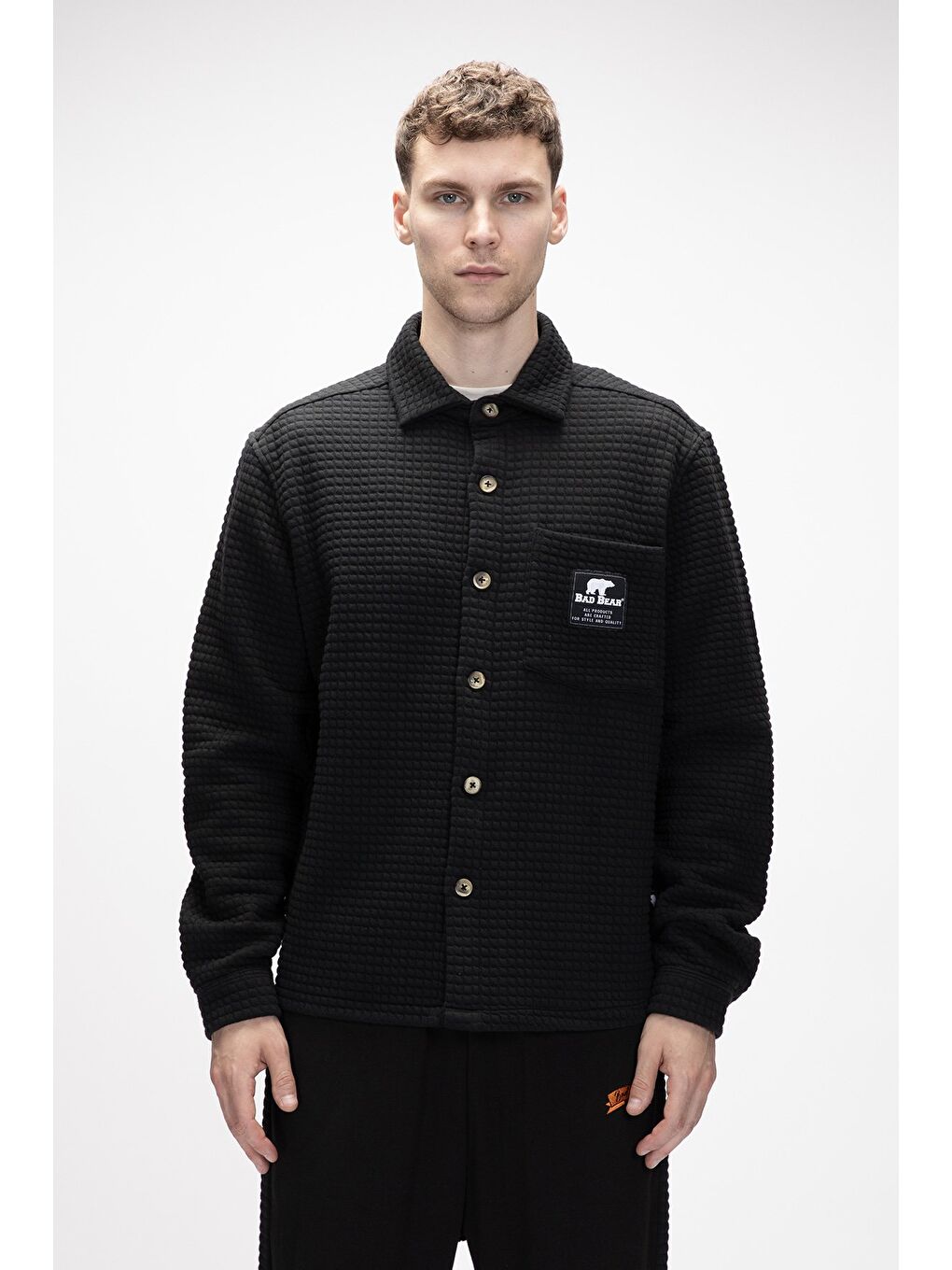 Siyah Diez Si̇yah Erkek Gömlek