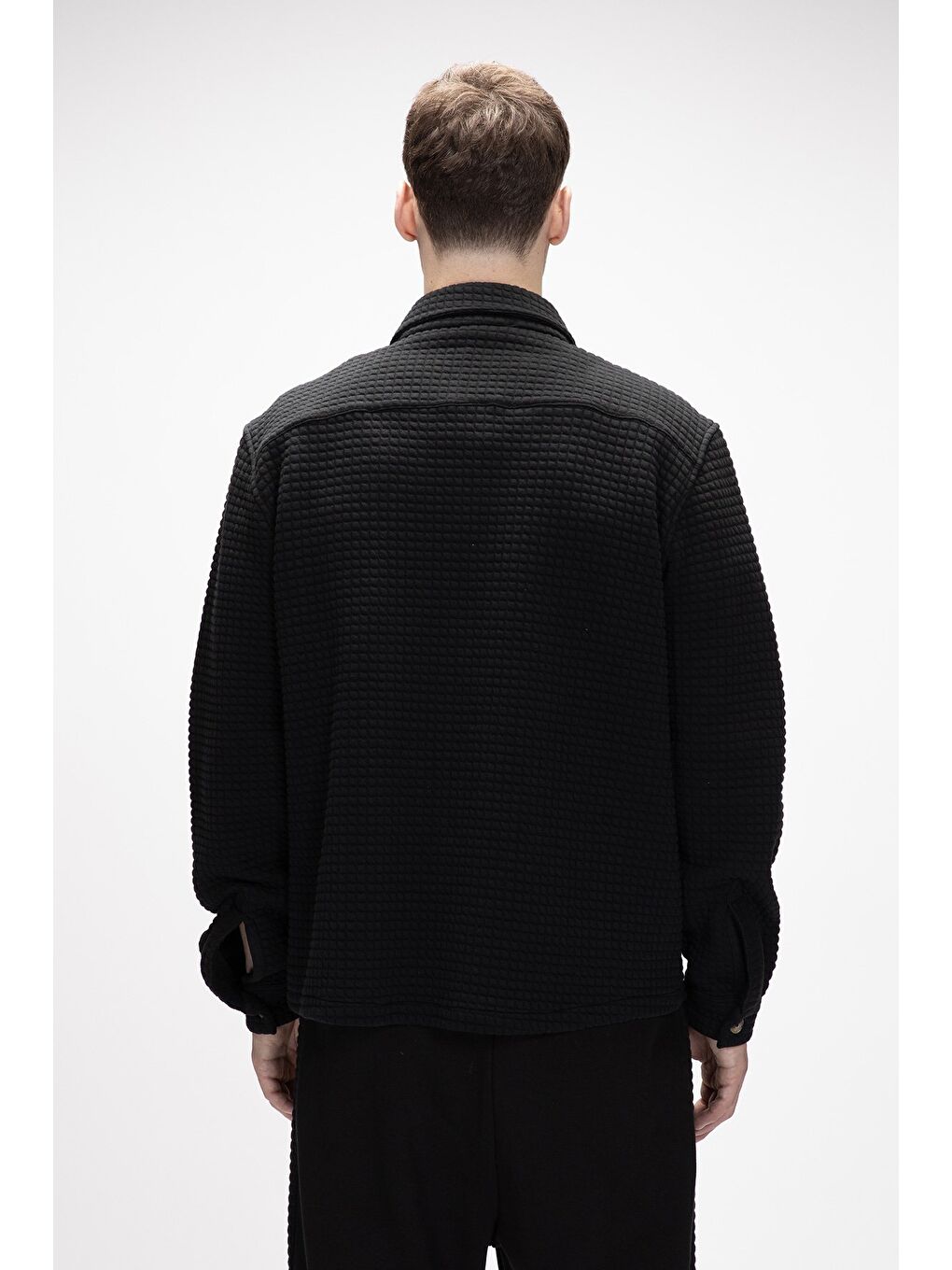 Siyah Diez Si̇yah Erkek Gömlek-2