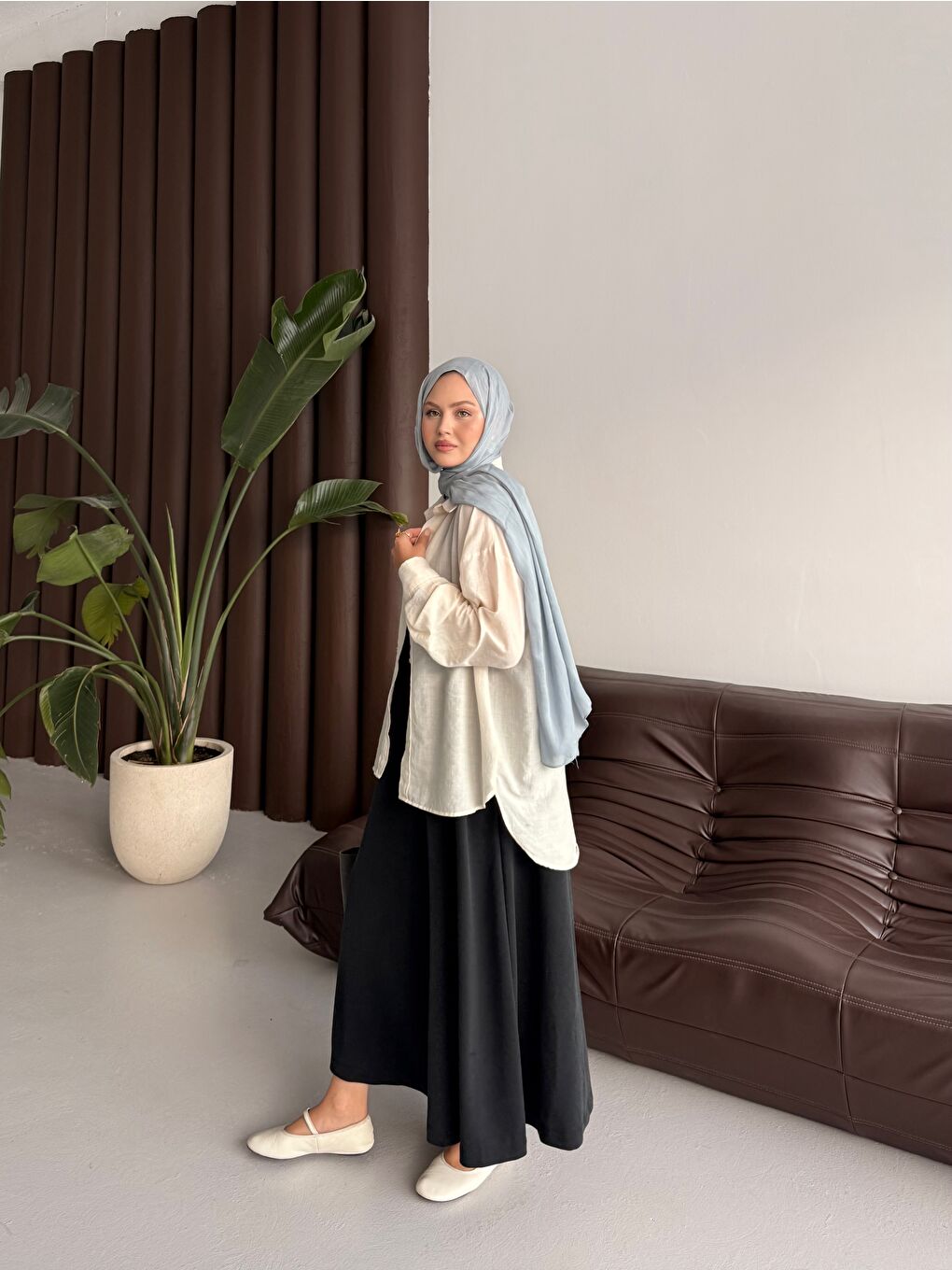 Kadın Sıfır Kol Elbise Lacivert-3