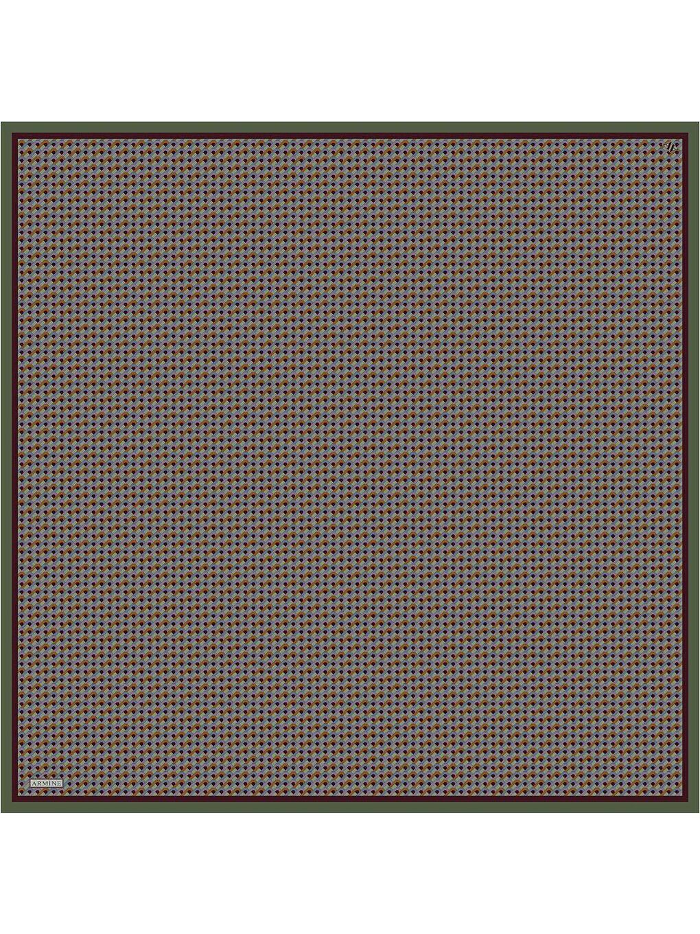 Karışık Saf İpek Sura Eşarp 9417D 52-3