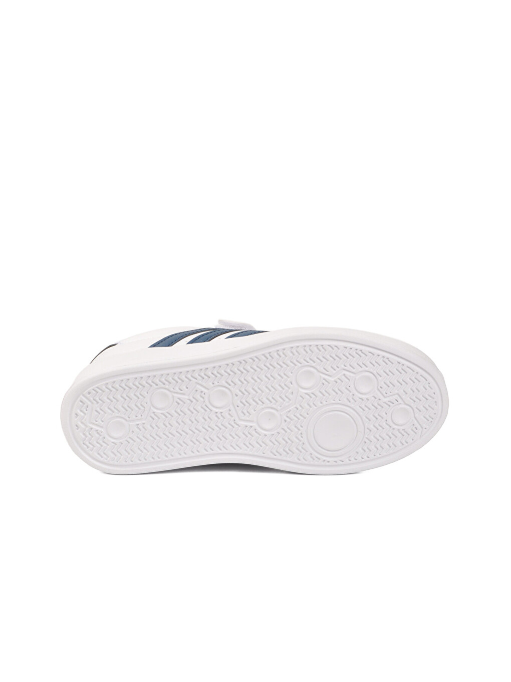 Beyaz İndigo Cırtlı Hafif Esnek Erkek Çocuk Spor Ayakkabı 754 F-4