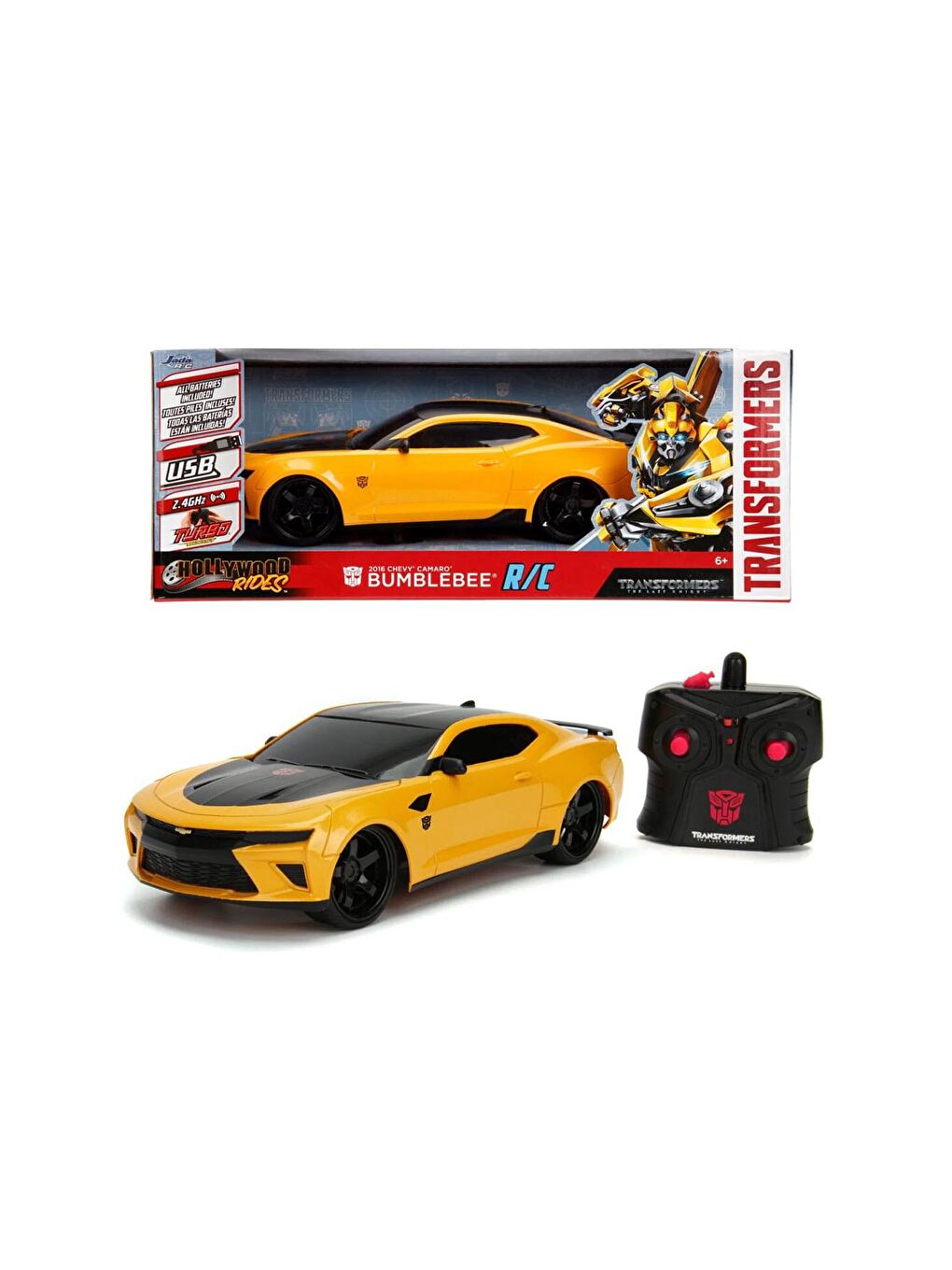 Transformers Rc Chevy Camaro Ss Araba 1:16-2