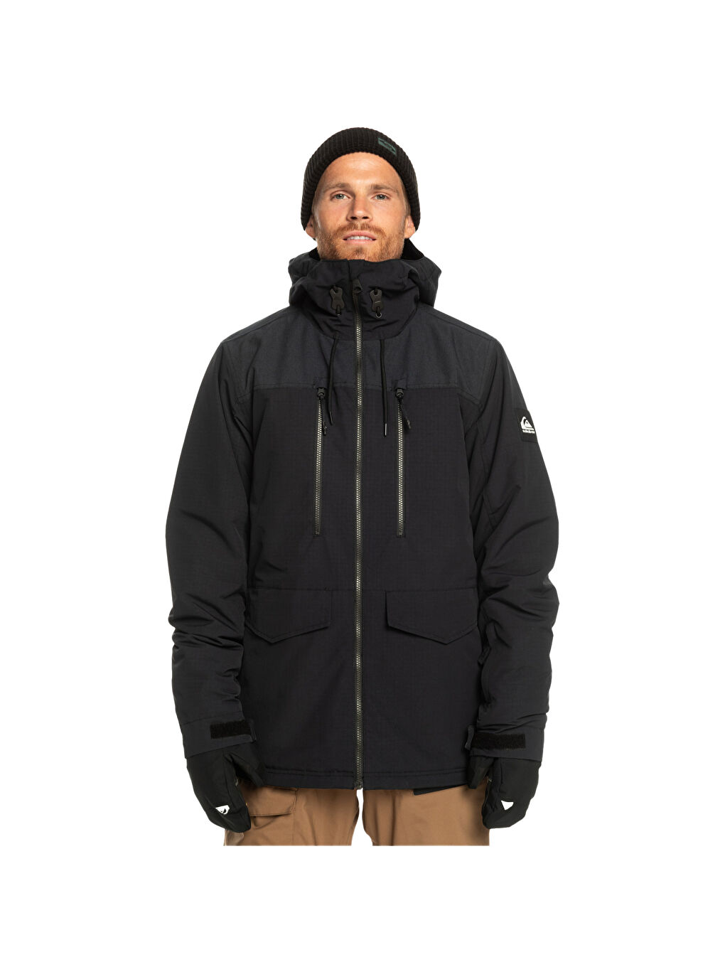 Fairbanks Erkek Siyah Snowboard Kayak Montu