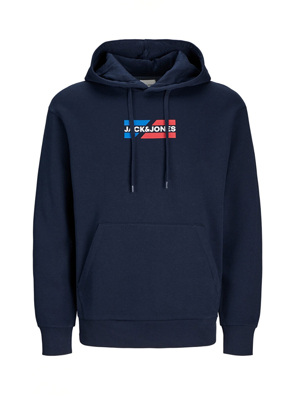 Lacivert Jjcorp Pamuklu Logolu Regular Fit Kapüşonlu Sweat 12268422