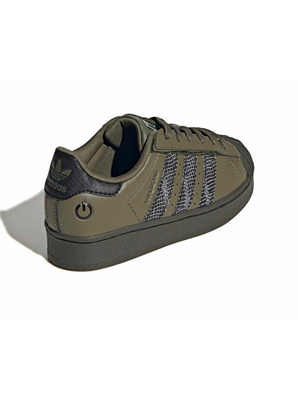 Superstar Led Light Çocuk Günlük Işıklı Ayakkabı Ih6386 Yeşil-5