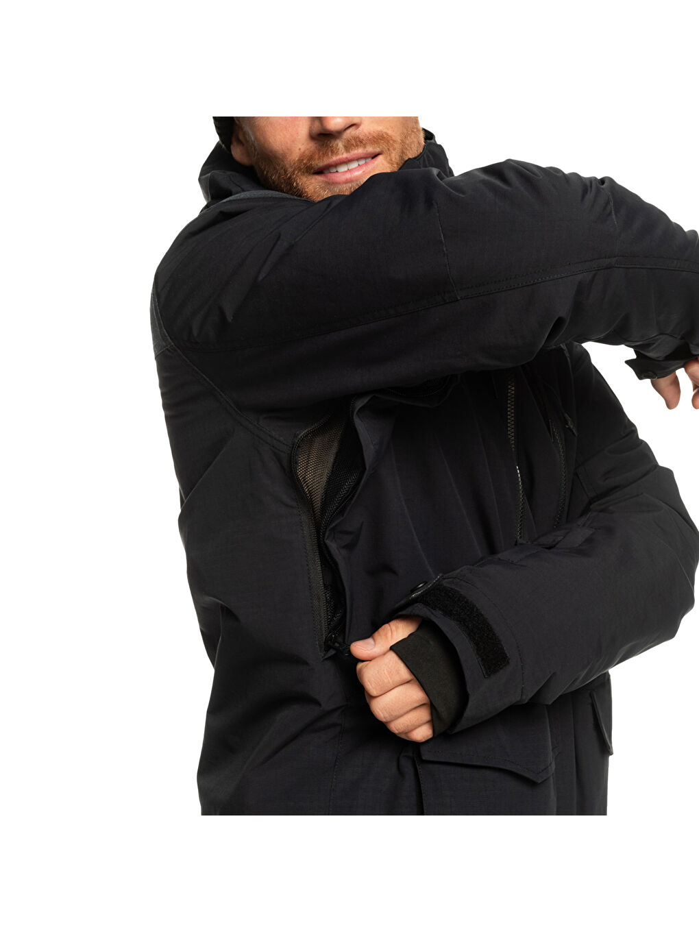 Fairbanks Erkek Siyah Snowboard Kayak Montu-3