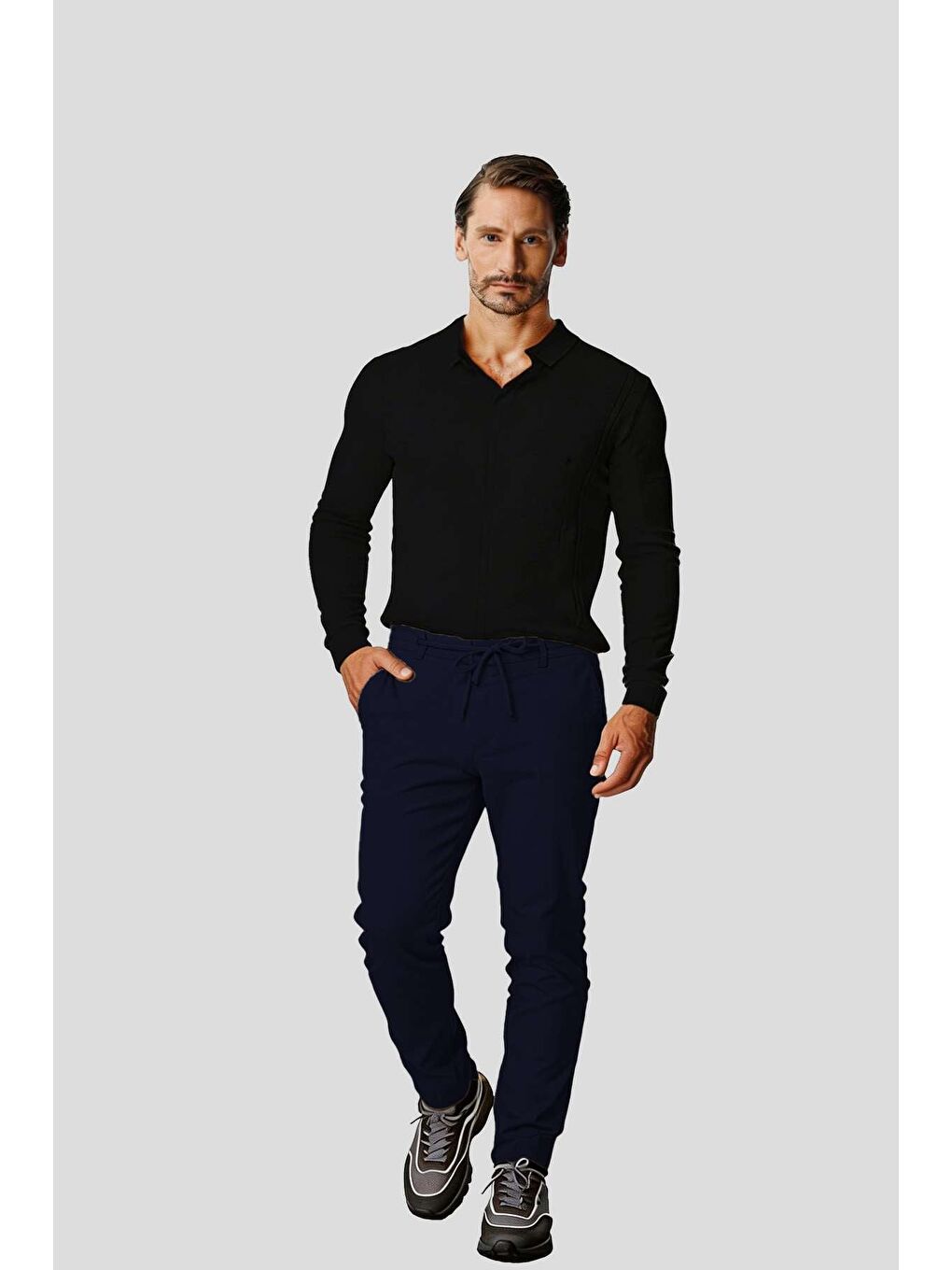 Lacivert Premium Jogger Erkek Pantolon – Dynamic Fit