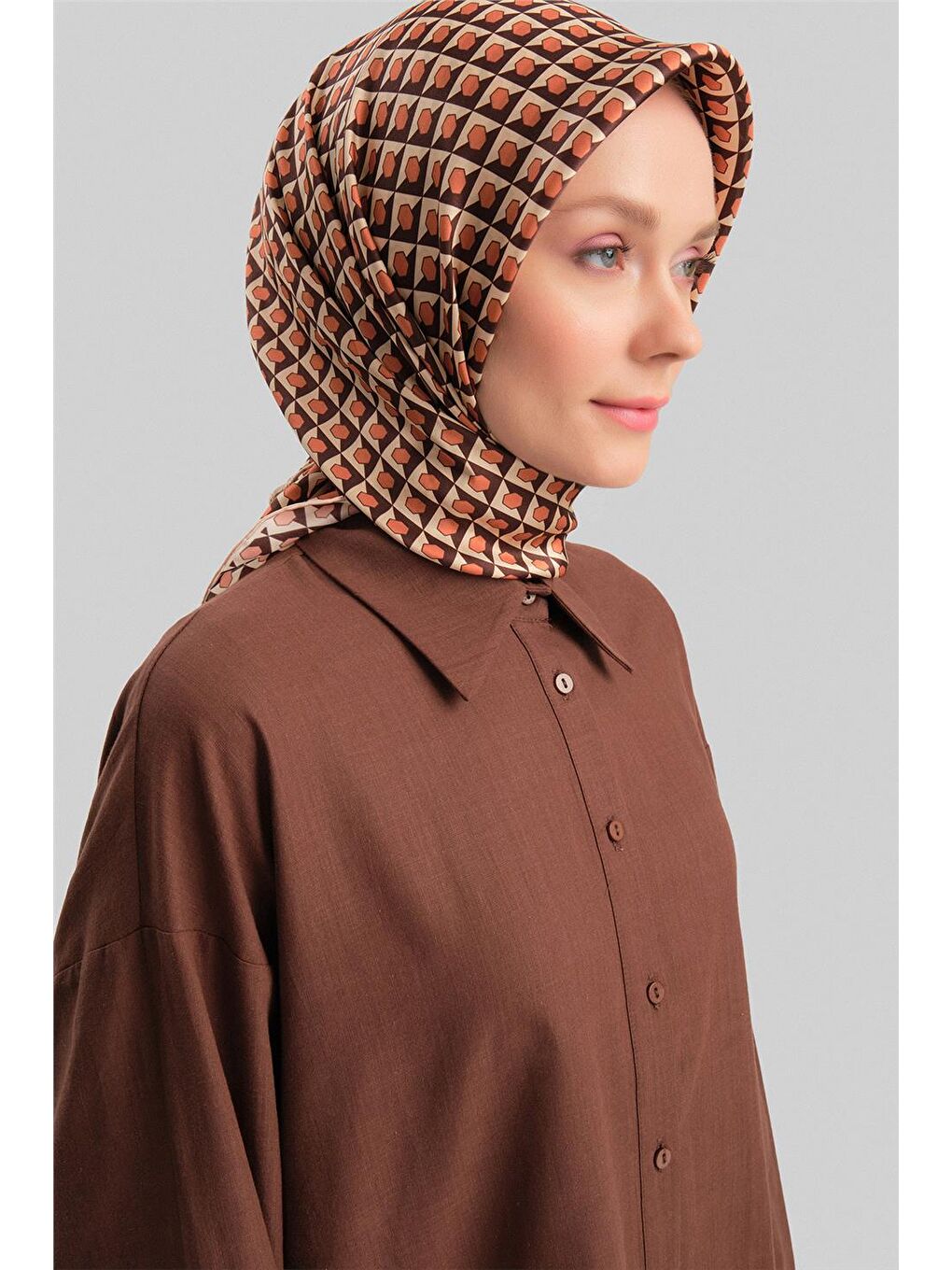 Tunik 24Y4014 Kahverengi-4