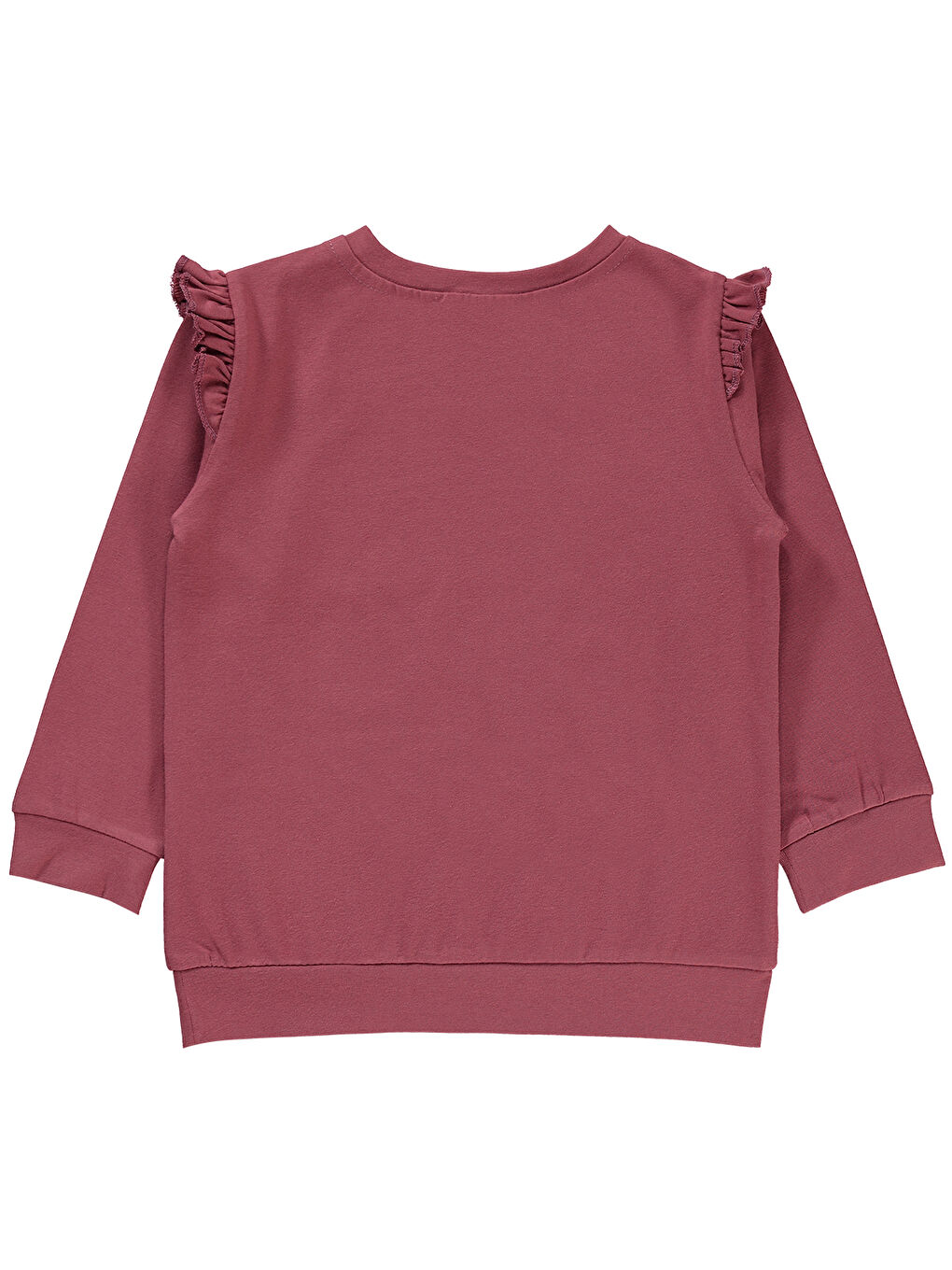 Civil Kiremit Girls Kız Çocuk Sweatshirt 2-5 Yaş Koyu Kiremit - 1