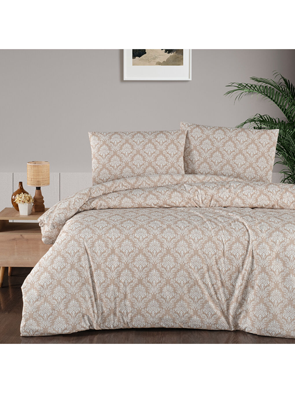 Pembe Home Odesa Çift Kişilik Nevresim Takımı-4 Parça