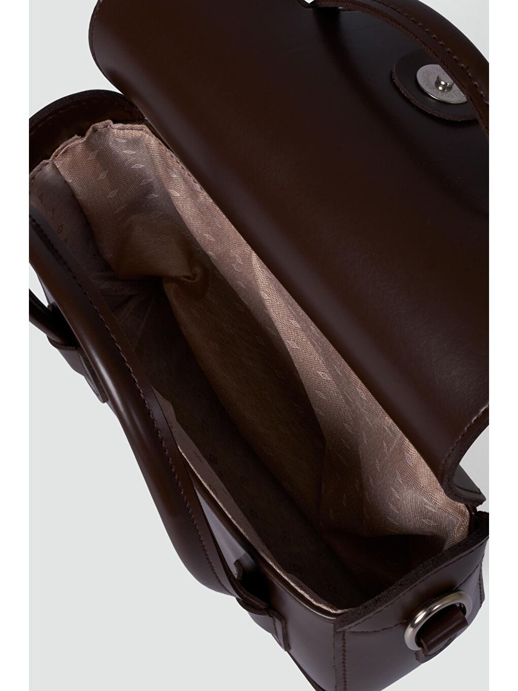 Kahverengi Dimple Retro El Ve Çapraz Çanta Kahve-3