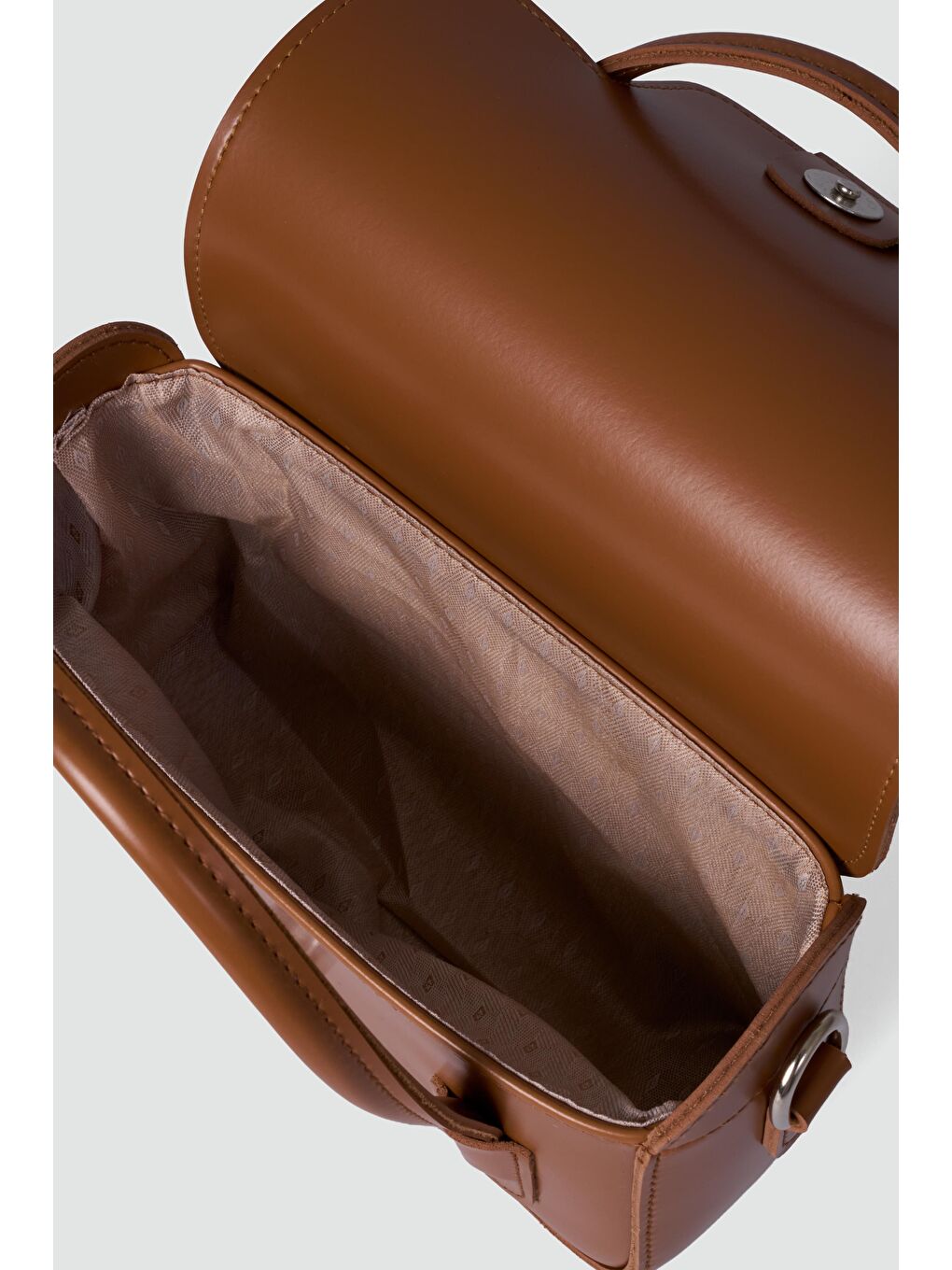 Kahverengi Dimple Retro El Ve Çapraz Çanta Taba-3