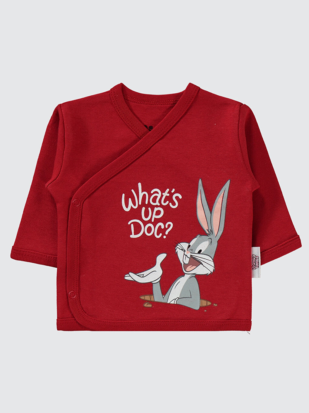 Civil Bugs Bunny Erkek Bebek Zıbın Takımları Kırmızı - 2