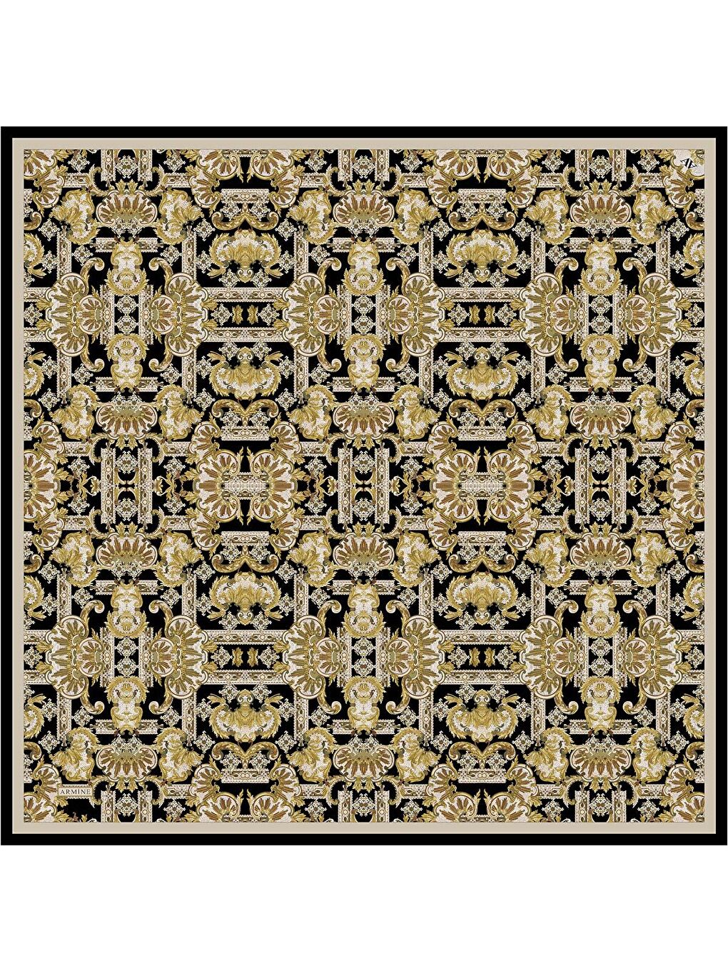 Karışık Saf İpek Sura Eşarp 9416D 34-3