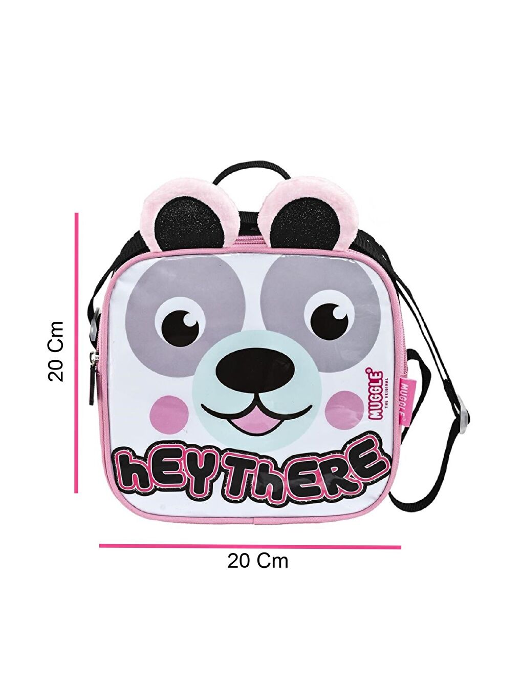 Hey There Termoslu Beslenme Çantası Siyah (MU-9093)-1