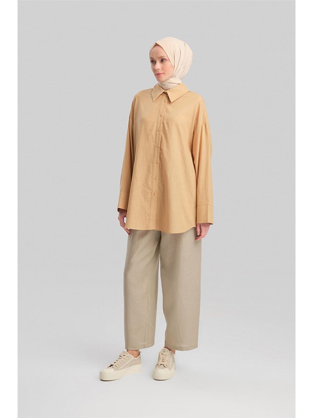 Tunik 24Y4014 Bej-3