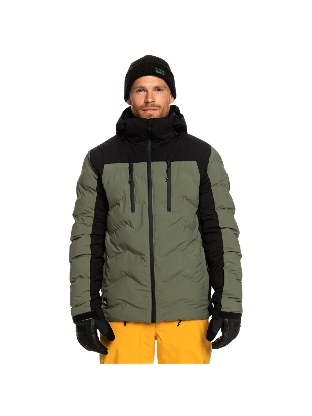 The Edge Erkek Yeşil Snowboard Kayak Montu-2