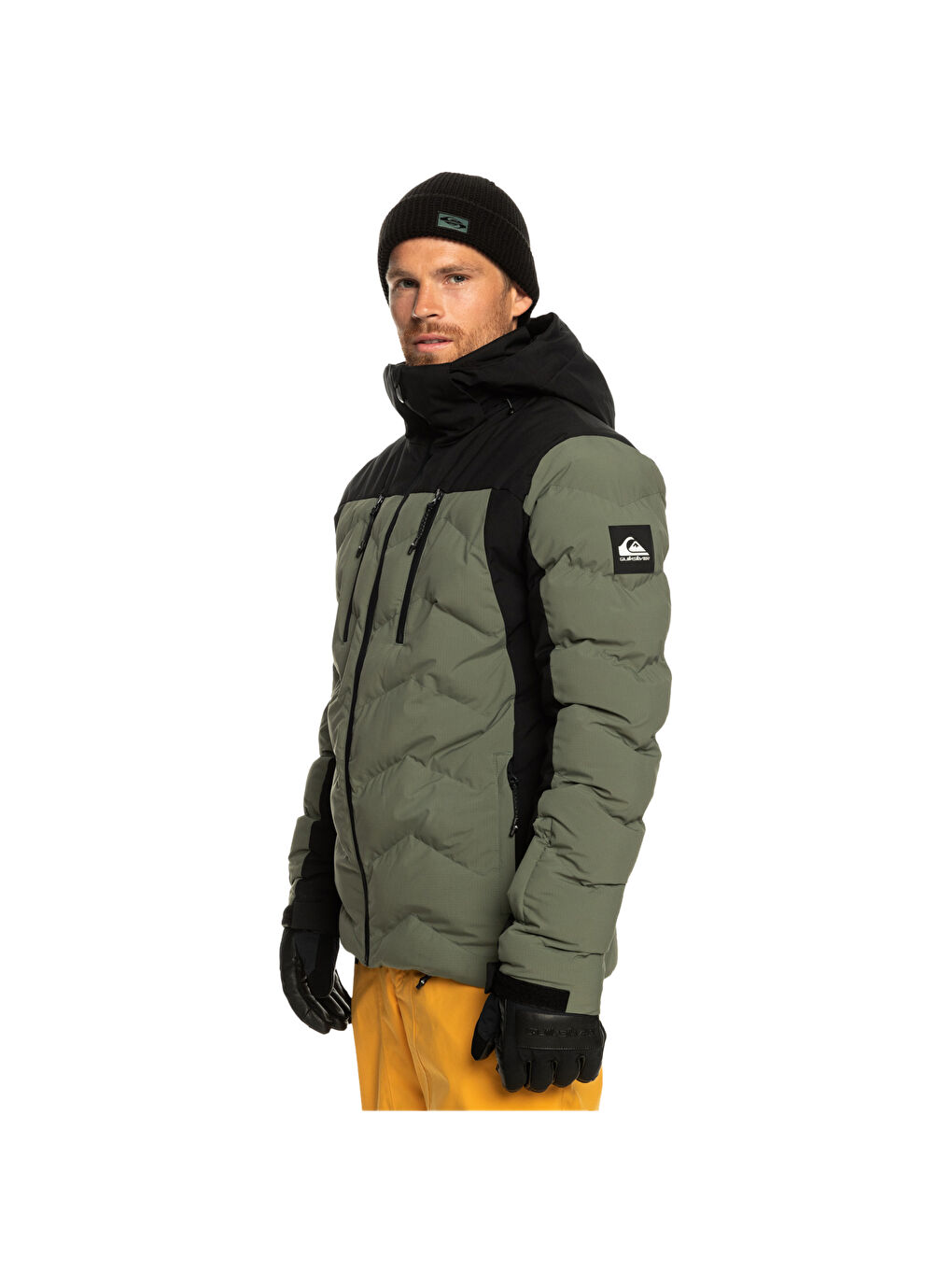 The Edge Erkek Yeşil Snowboard Kayak Montu-3