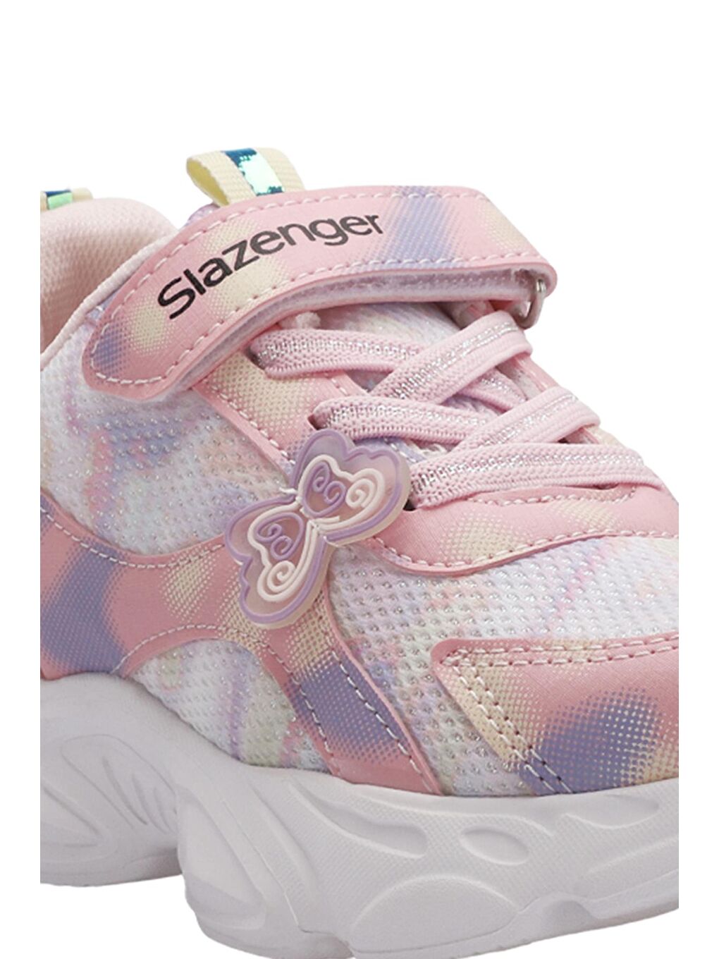 SLAZENGER Pembe-Beyaz NIGERIA Kız Çocuk Sneaker Ayakkabı Pembe / Beyaz - 1