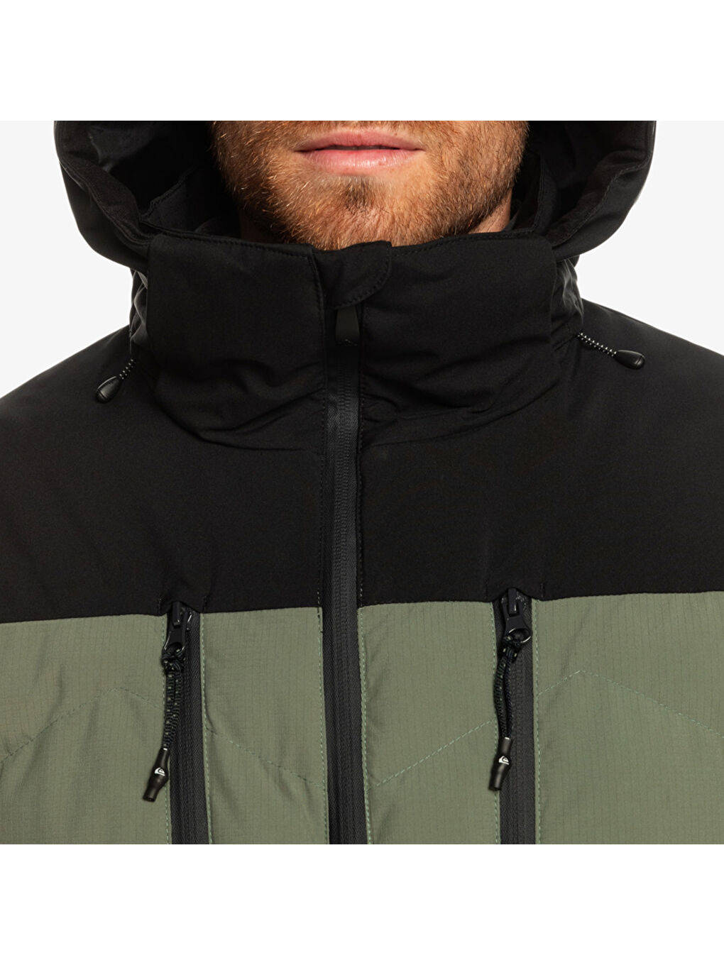 The Edge Erkek Yeşil Snowboard Kayak Montu-4