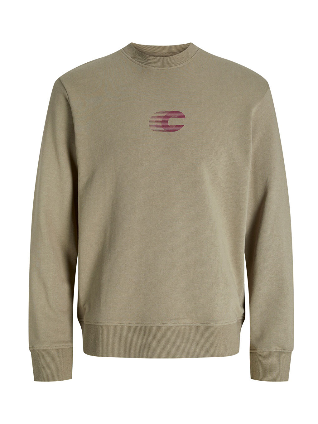 Yeşil Core Jcovibrant Pamuklu Regular Fit Sırt Baskılı Sweat 12277749