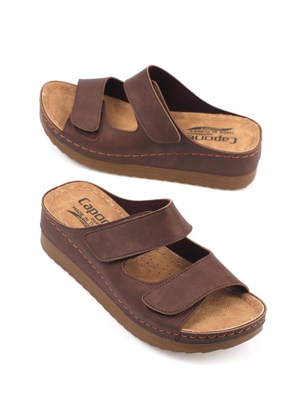 Kahverengi 2737 Kadın Terlik-1