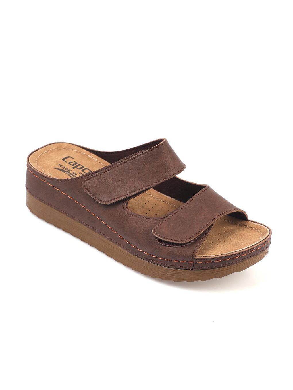 Kahverengi 2737 Kadın Terlik-2