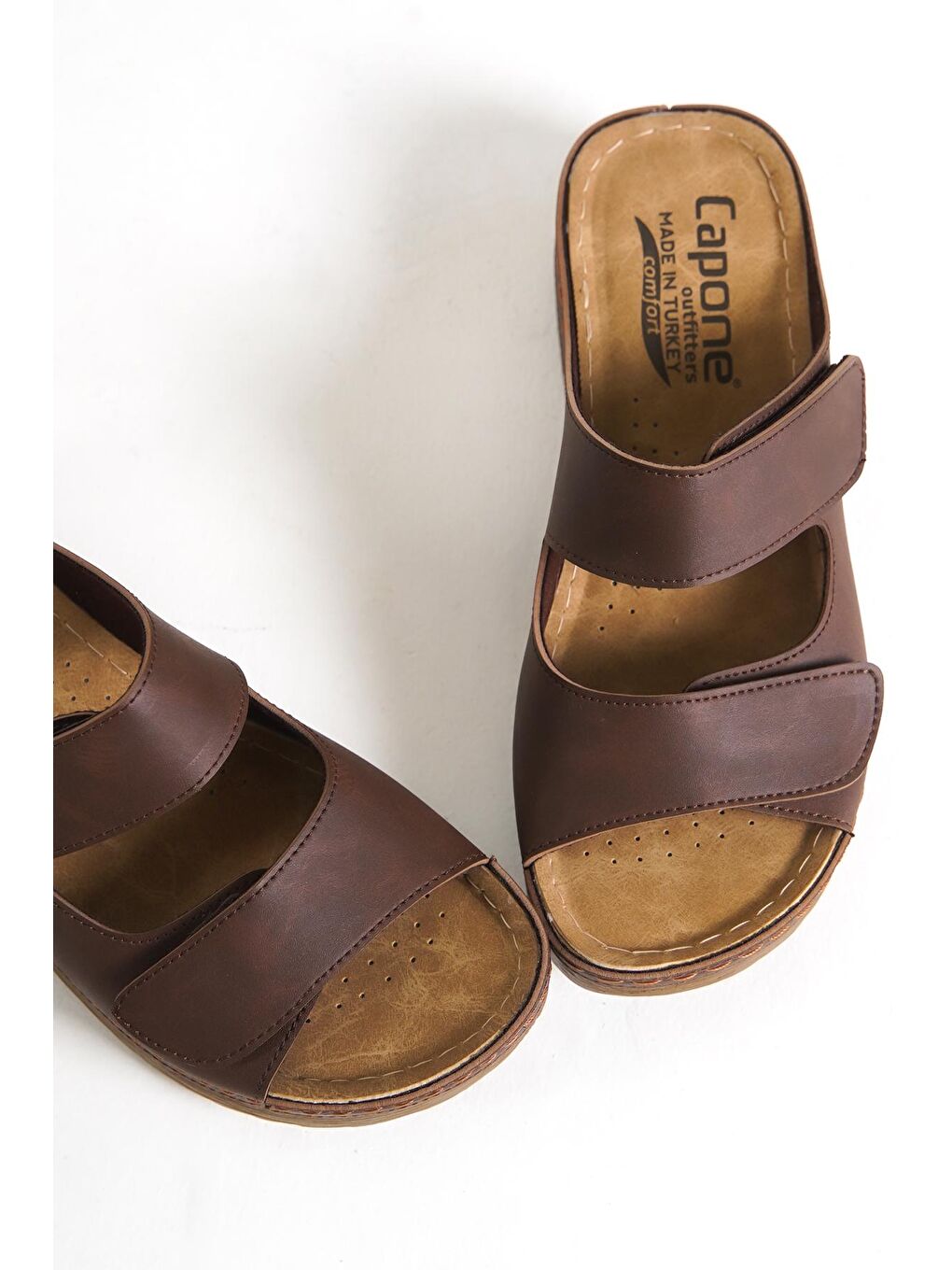 Kahverengi 2737 Kadın Terlik-4