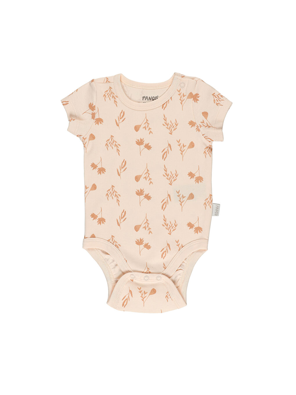 Pembe Kız Çocuk Kısa Kollu Body