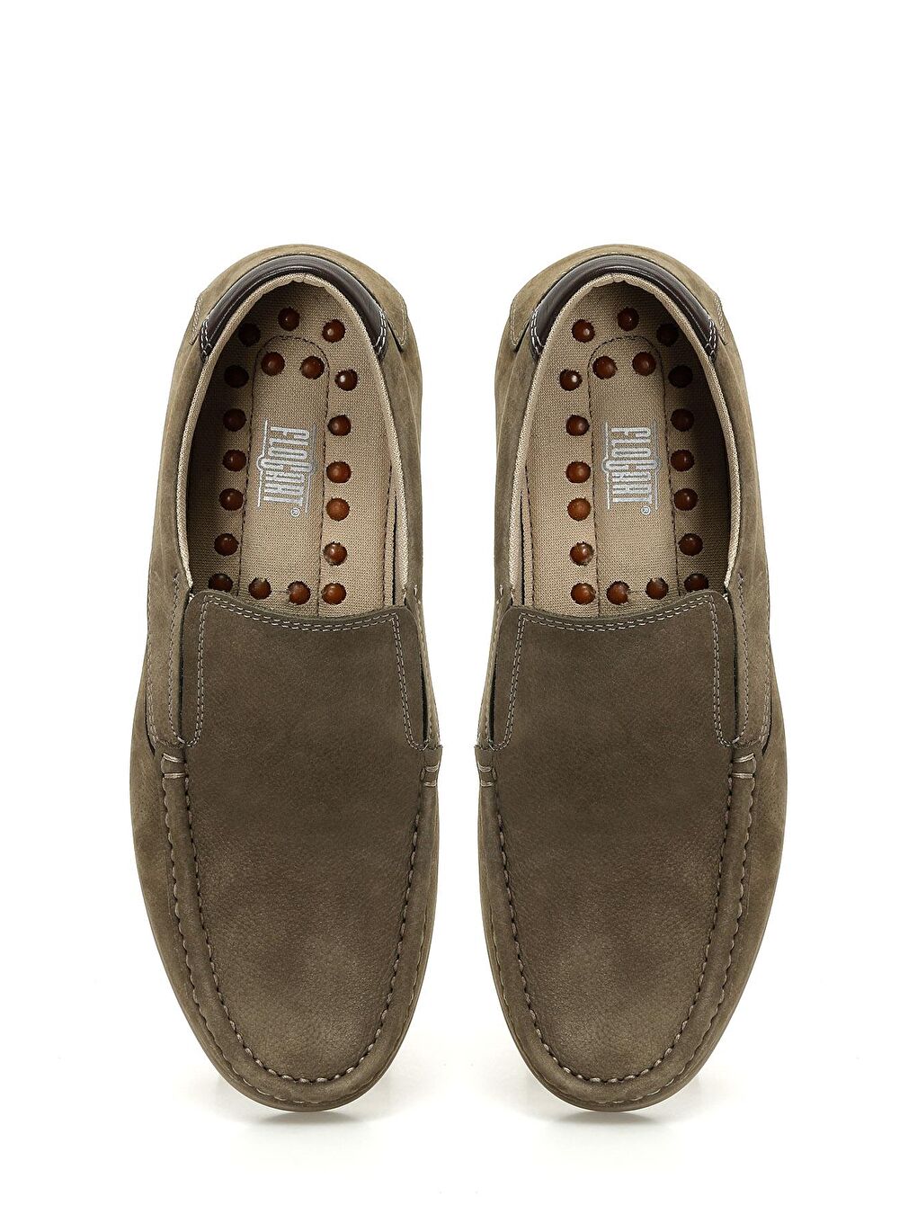 Kahverengi D-04169-Y C 1494 4FX Taupe Erkek Rahat Ayakkabı-3