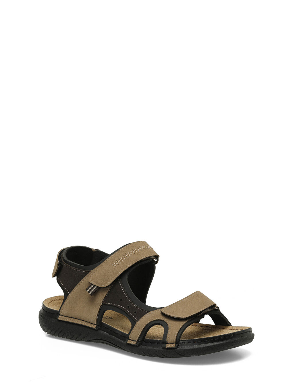 Bej 408023.M5FX Kum Erkek Sandalet-1