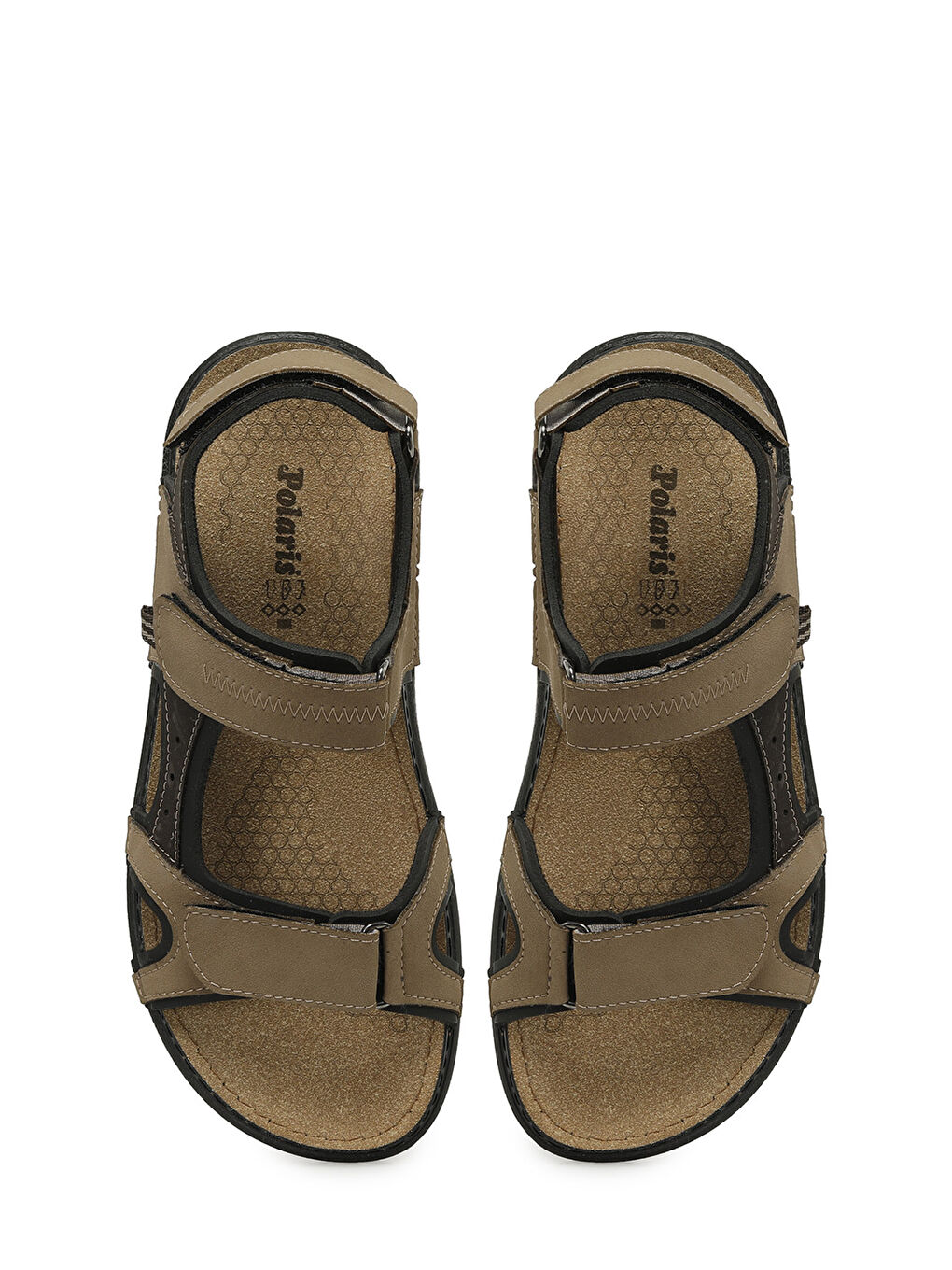 Bej 408023.M5FX Kum Erkek Sandalet-3