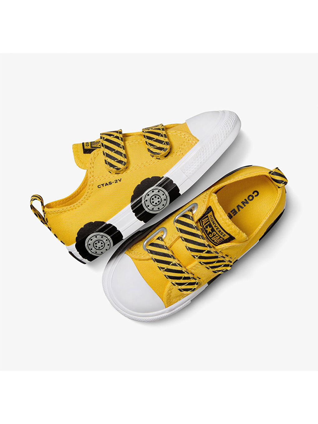 Chuck Taylor All Star 2V Bebek Sarı Sneaker-3