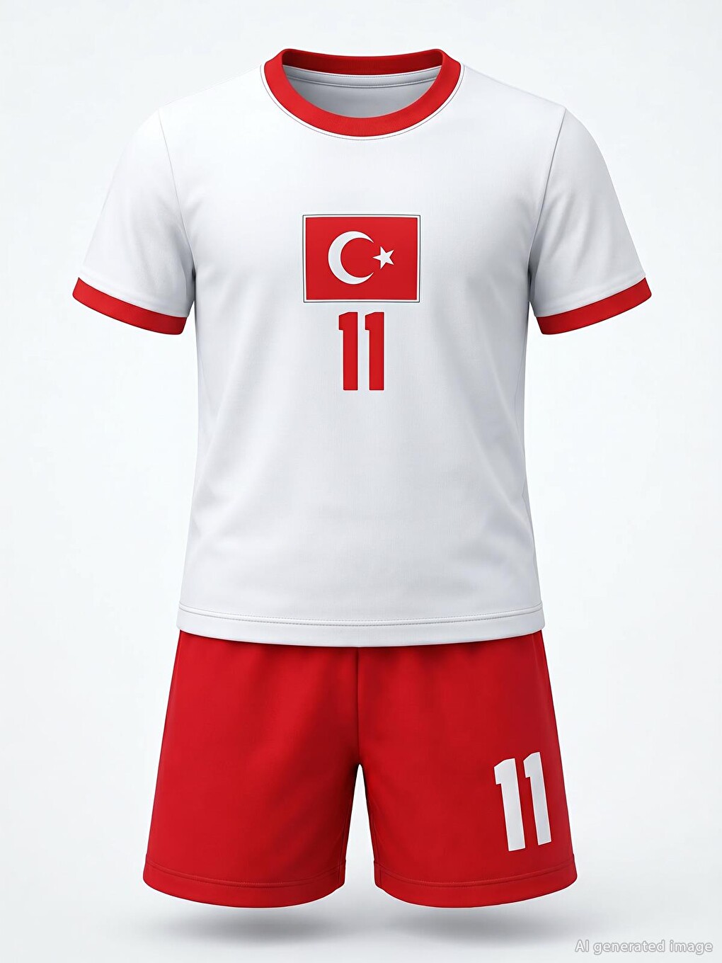 Boys Türkiye Baskılı 6-9 Yaş Takım - Beyaz-2