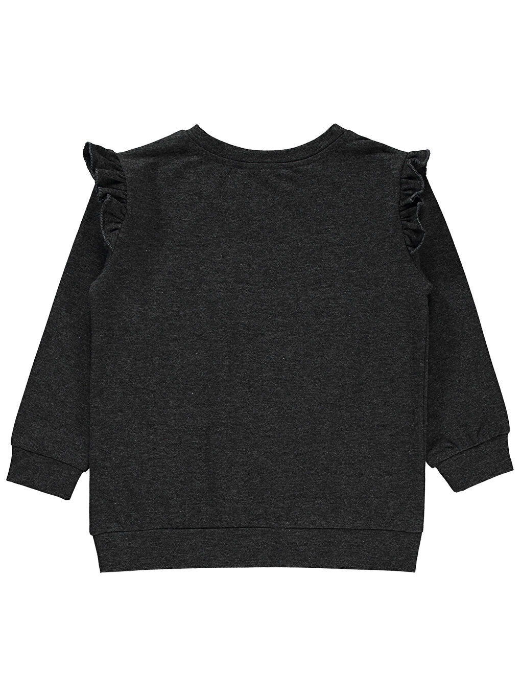 Civil Antrasit Girls Kız Çocuk Sweatshirt 2-5 Yaş Antrasit - 1