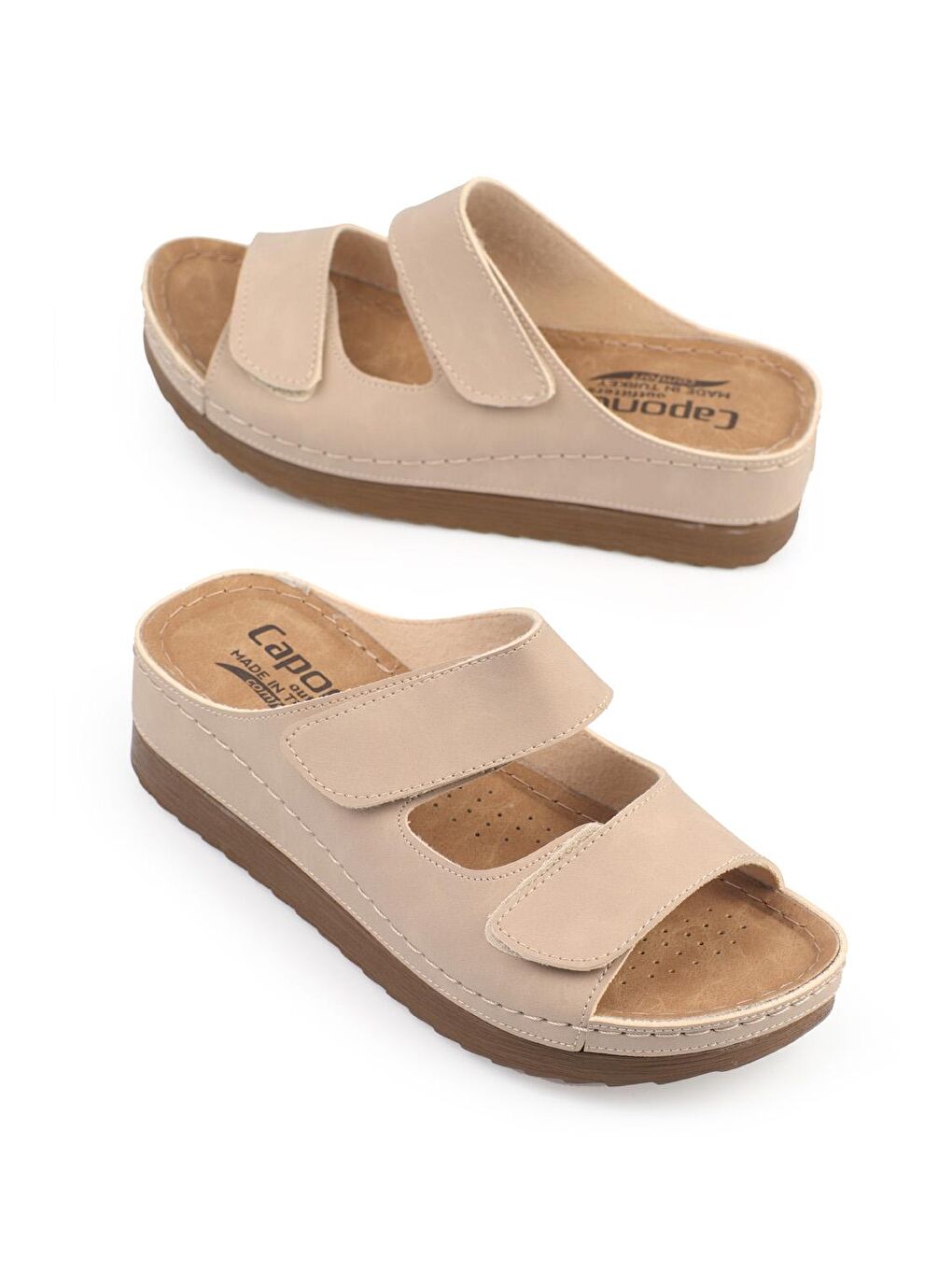 Bej 2737 Kadın Terlik-1