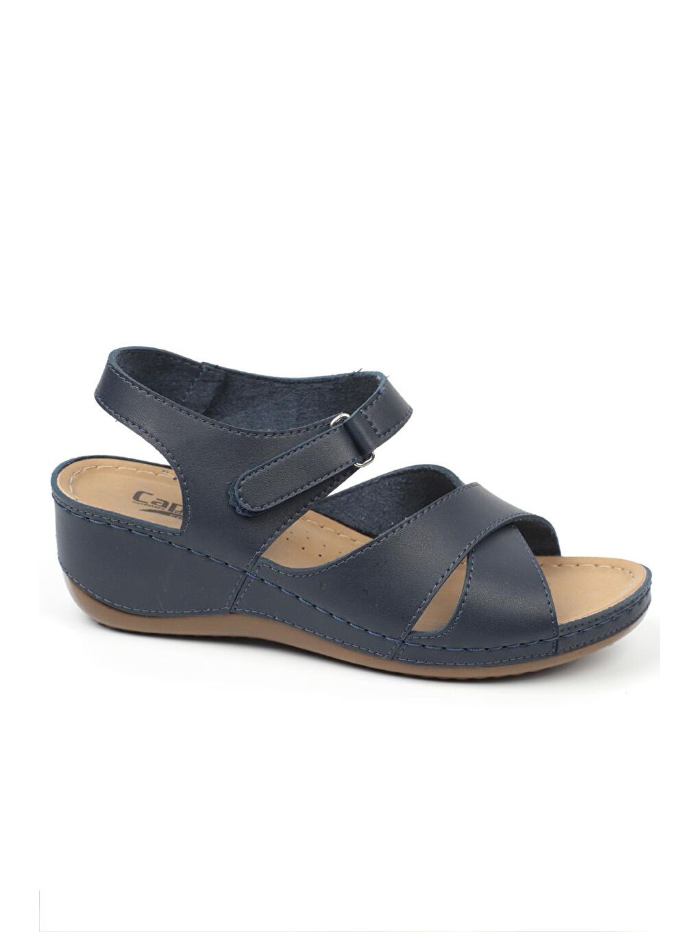 Lacivert Z6312 Kadın Konfor Anatomic Sandalet-3