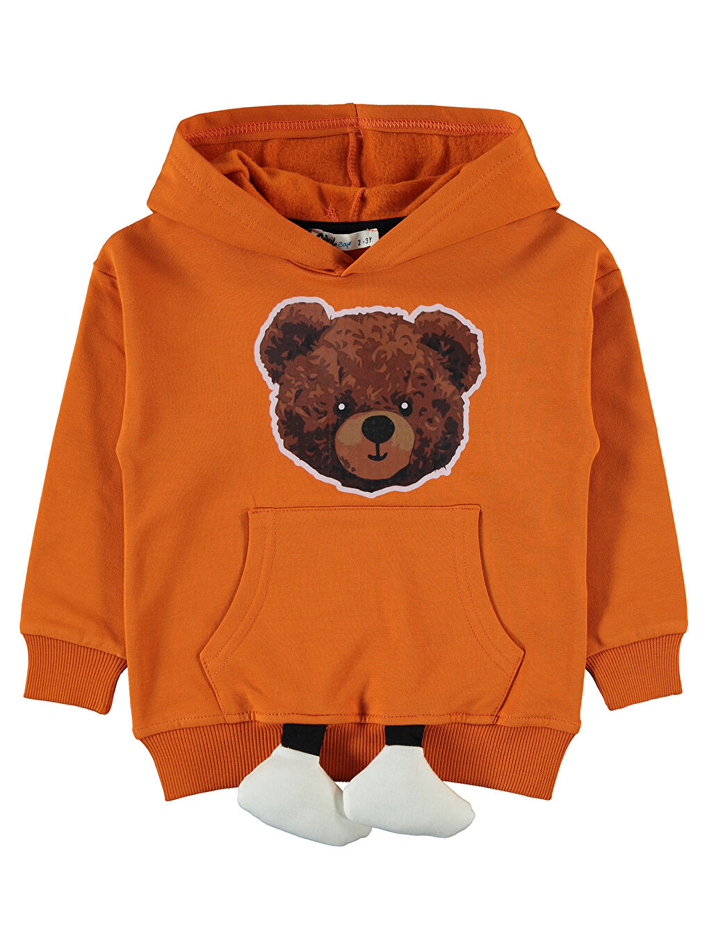 Civil Turuncu Boys Erkek Çocuk Sweatshirt 2-5 Yaş Oranj