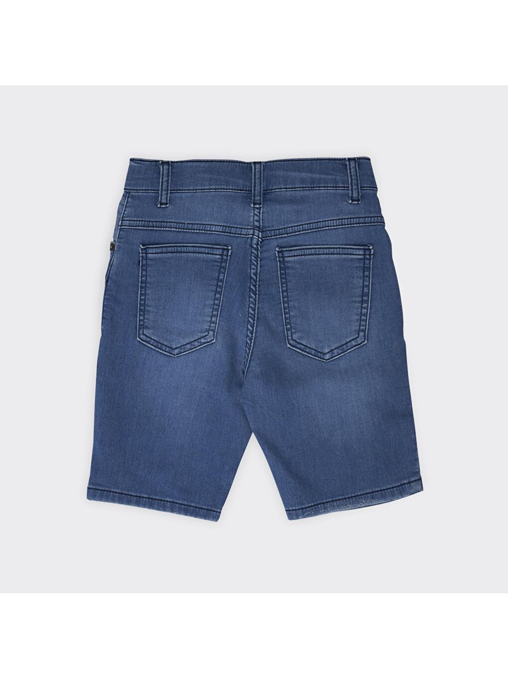 Panço Lacivert Erkek Çocuk  Yıkamalı Denim Şort - 3